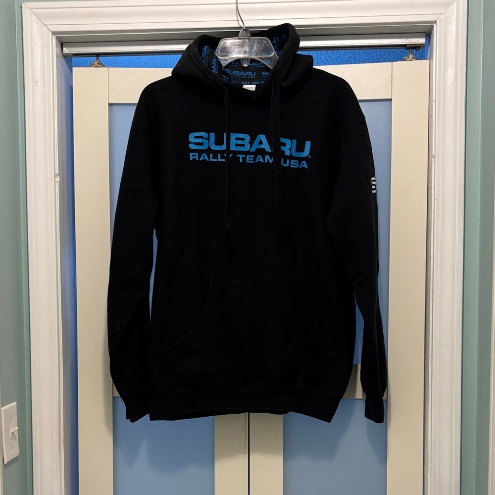 Subaru hoodie.